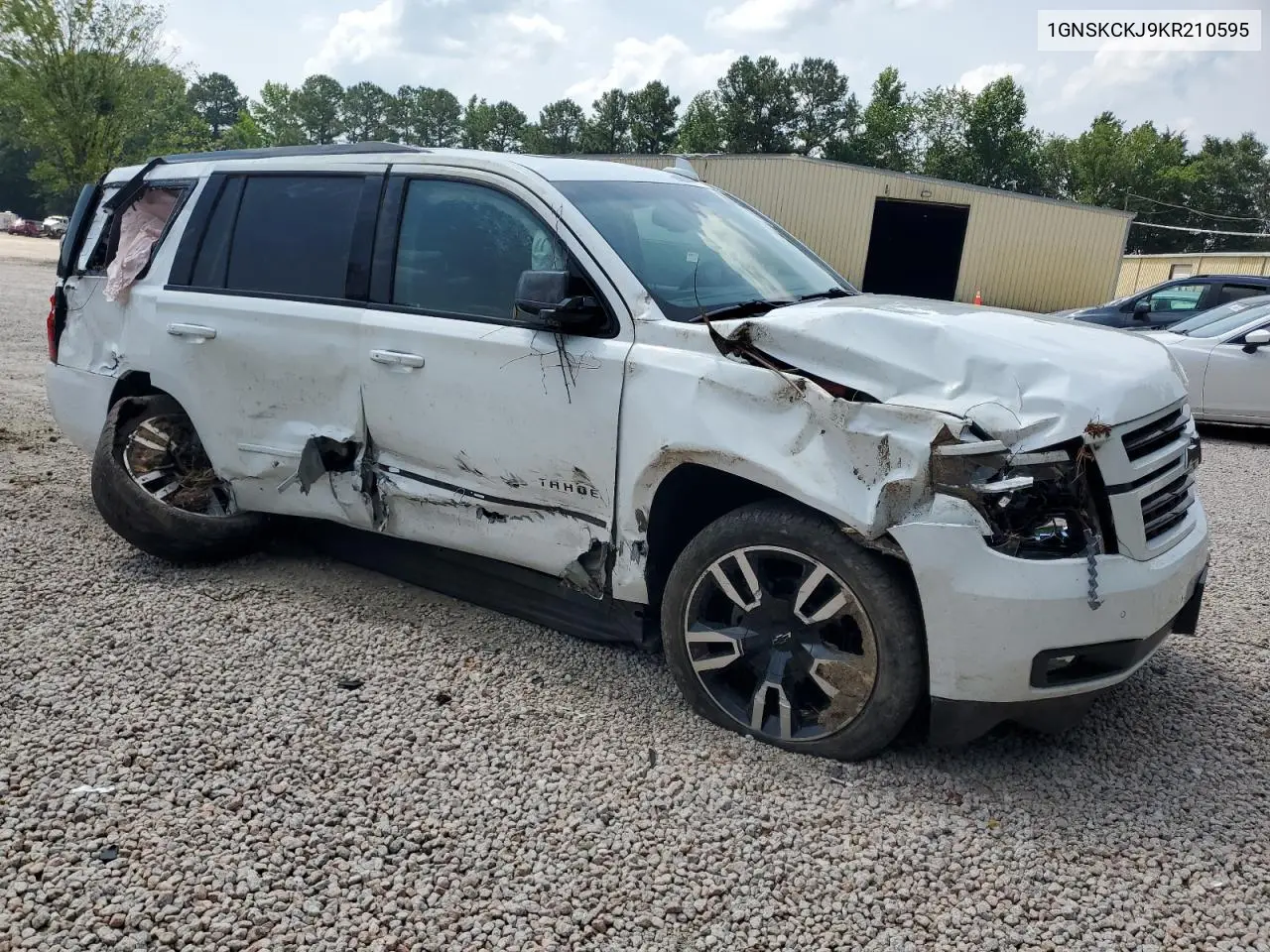 2019 Chevrolet Tahoe K1500 Premier VIN: 1GNSKCKJ9KR210595 Lot: 61662255