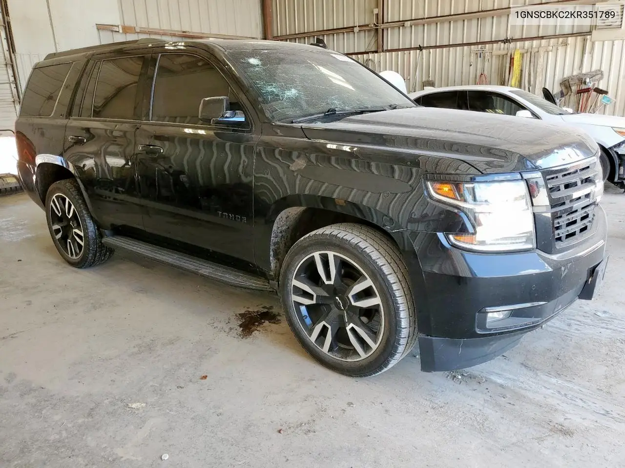 2019 Chevrolet Tahoe C1500 Lt VIN: 1GNSCBKC2KR351789 Lot: 62299555