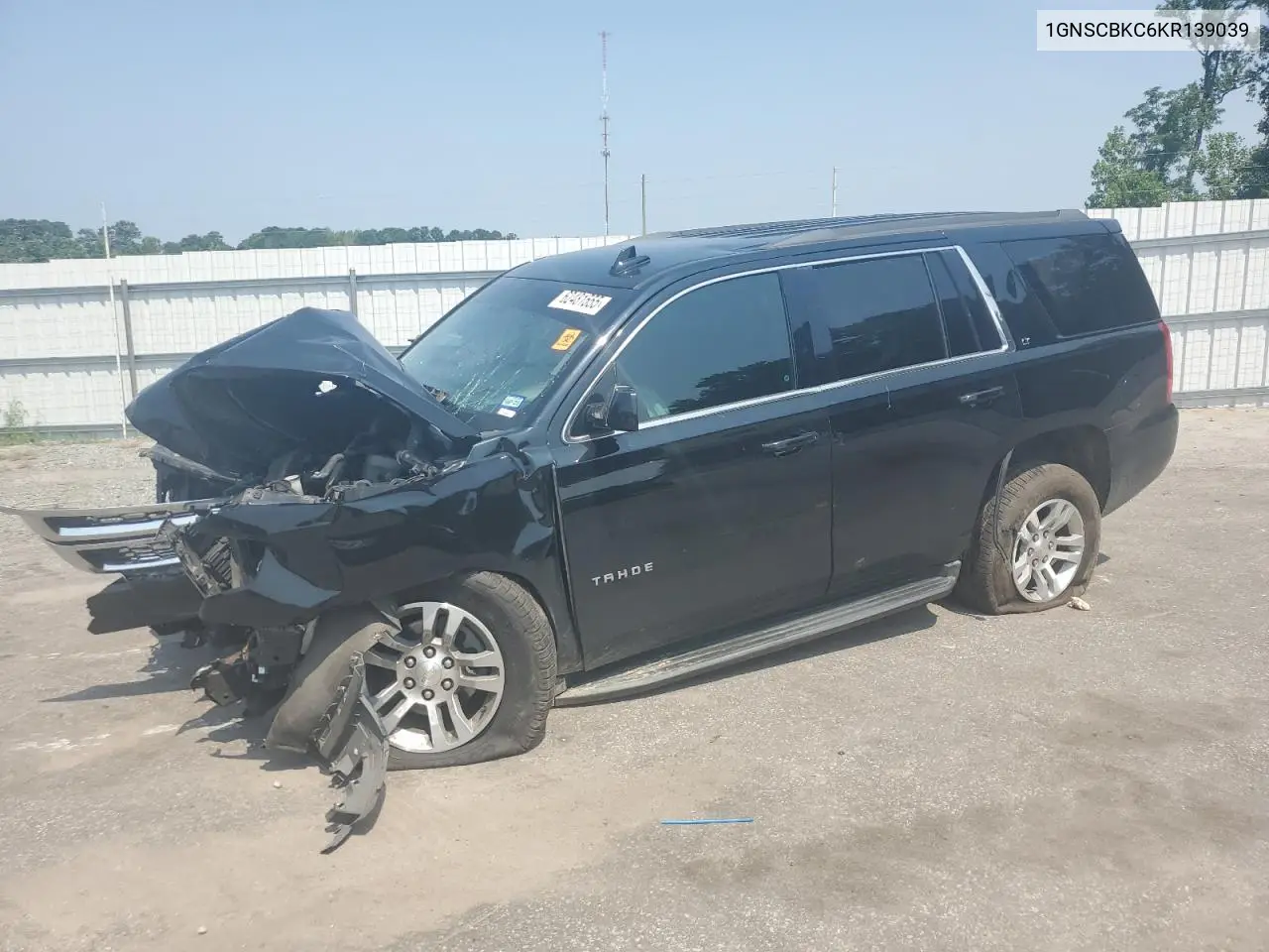 2019 Chevrolet Tahoe C1500 Lt VIN: 1GNSCBKC6KR139039 Lot: 62481555