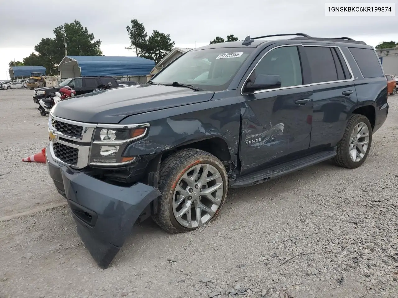 2019 Chevrolet Tahoe K1500 Lt VIN: 1GNSKBKC6KR199874 Lot: 62756585