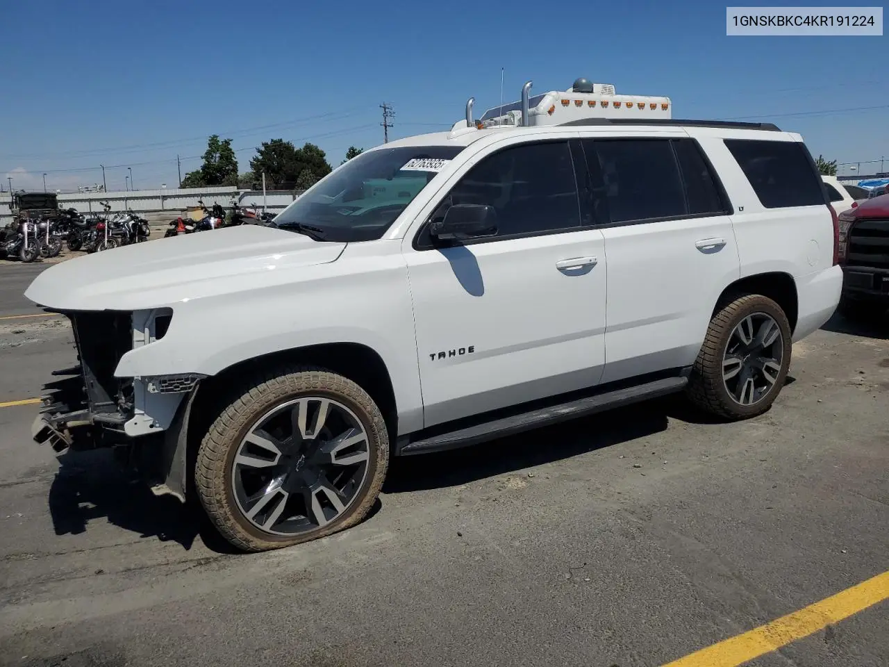 2019 Chevrolet Tahoe K1500 Lt VIN: 1GNSKBKC4KR191224 Lot: 62763935