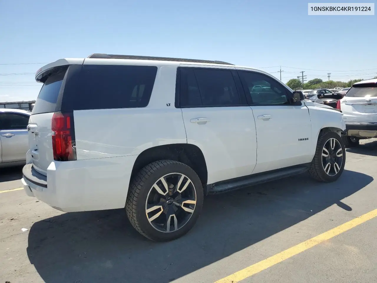 2019 Chevrolet Tahoe K1500 Lt VIN: 1GNSKBKC4KR191224 Lot: 62763935