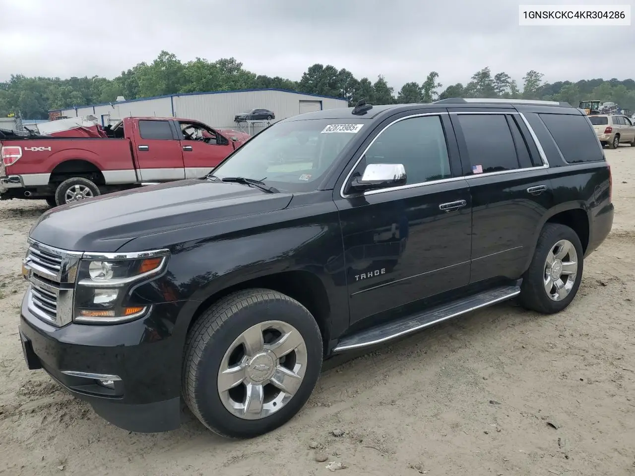 2019 Chevrolet Tahoe K1500 Premier VIN: 1GNSKCKC4KR304286 Lot: 62873985