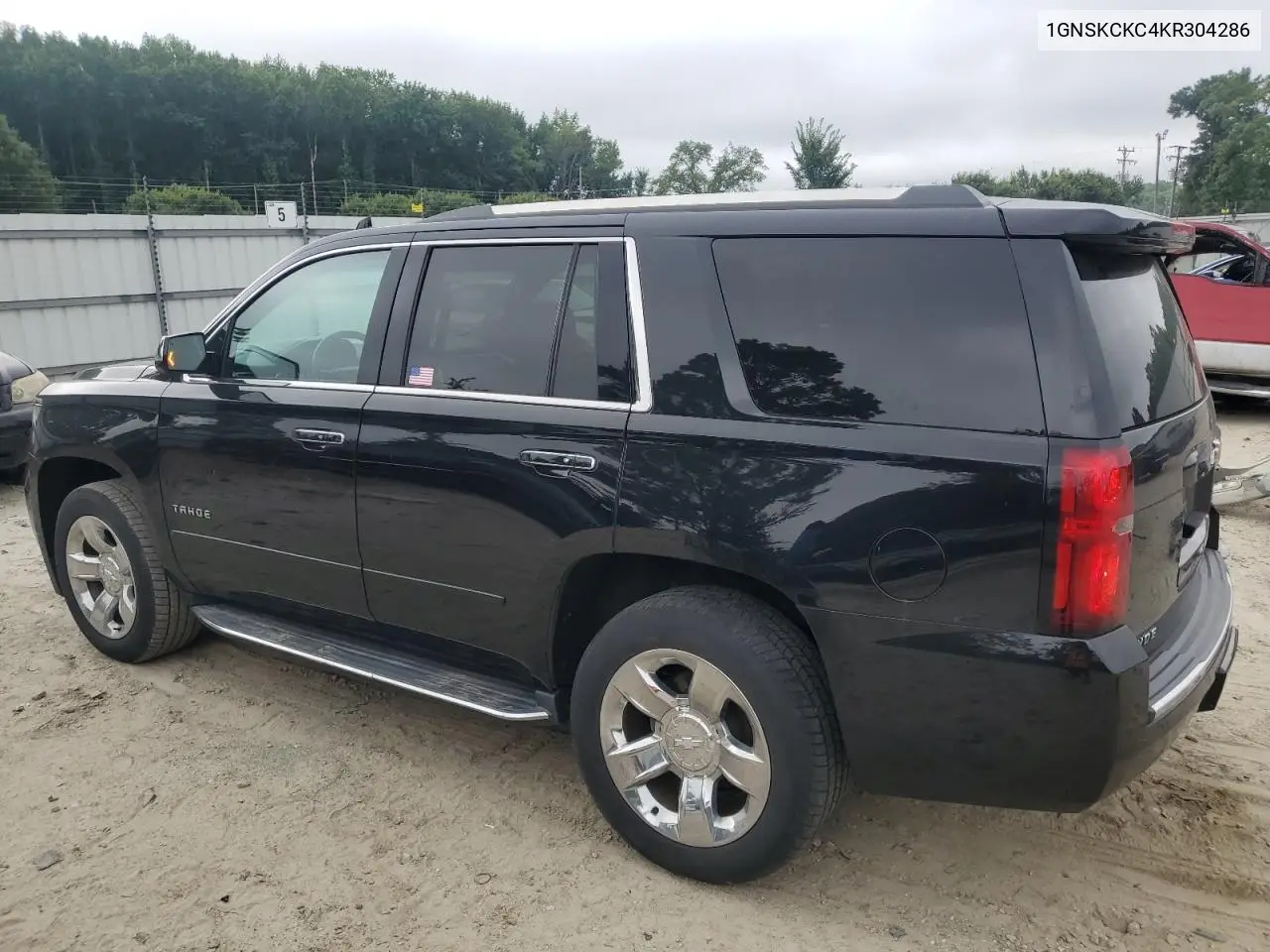2019 Chevrolet Tahoe K1500 Premier VIN: 1GNSKCKC4KR304286 Lot: 62873985