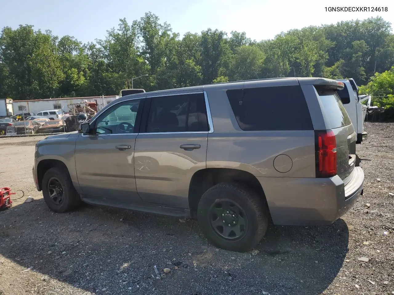 2019 Chevrolet Tahoe Police VIN: 1GNSKDECXKR124618 Lot: 63071915