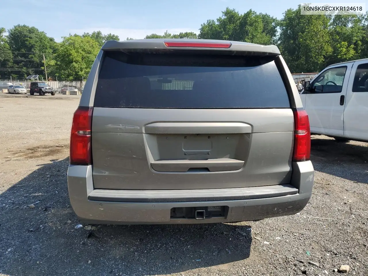 2019 Chevrolet Tahoe Police VIN: 1GNSKDECXKR124618 Lot: 63071915