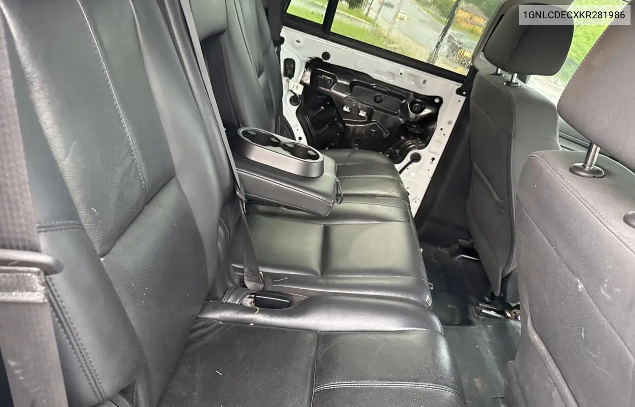 2019 Chevrolet Tahoe Police VIN: 1GNLCDECXKR281986 Lot: 63148895
