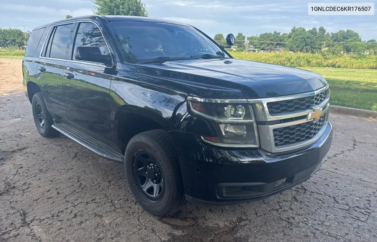2019 Chevrolet Tahoe Police VIN: 1GNLCDEC6KR176507 Lot: 63872655