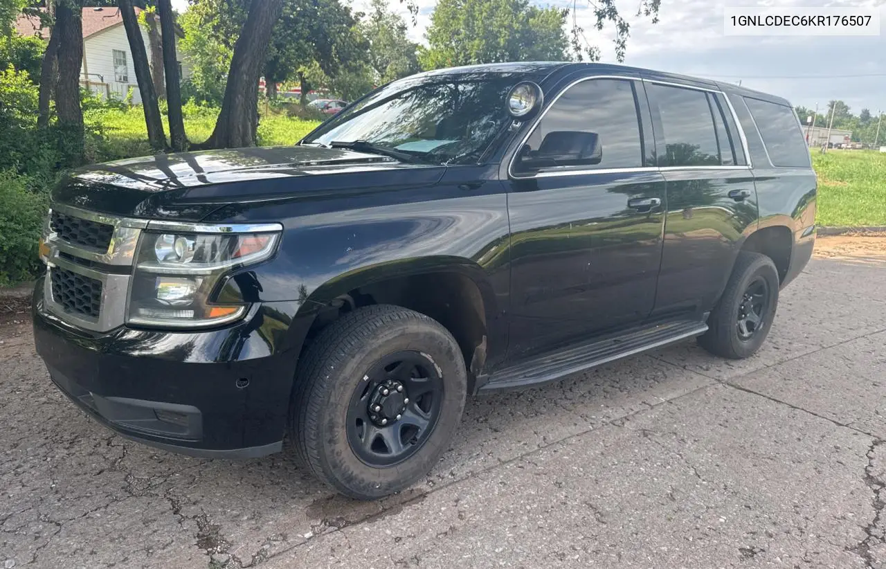 2019 Chevrolet Tahoe Police VIN: 1GNLCDEC6KR176507 Lot: 63872655