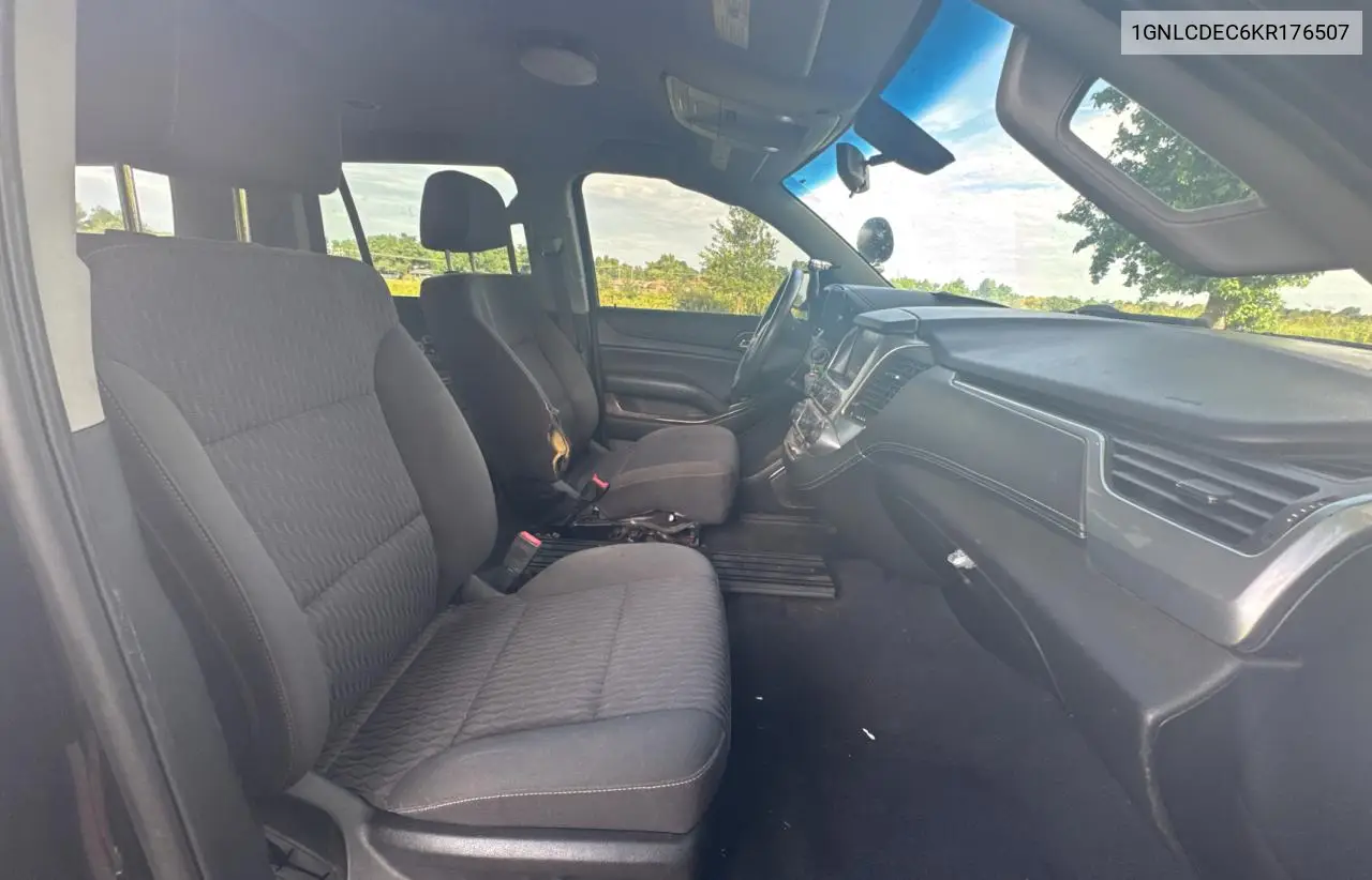 2019 Chevrolet Tahoe Police VIN: 1GNLCDEC6KR176507 Lot: 63872655