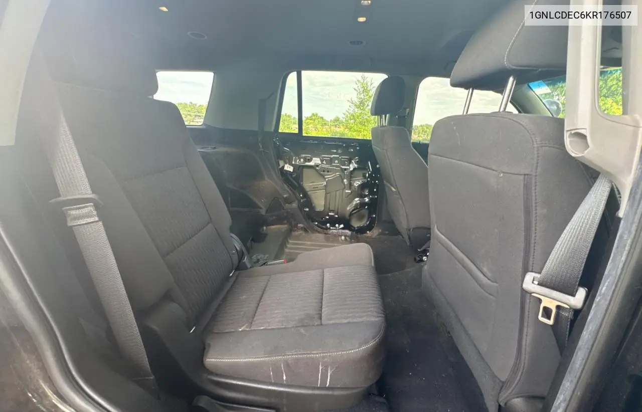 2019 Chevrolet Tahoe Police VIN: 1GNLCDEC6KR176507 Lot: 63872655