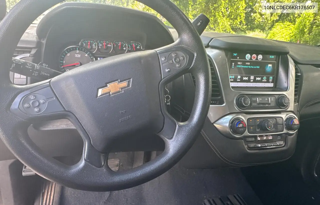 2019 Chevrolet Tahoe Police VIN: 1GNLCDEC6KR176507 Lot: 63872655