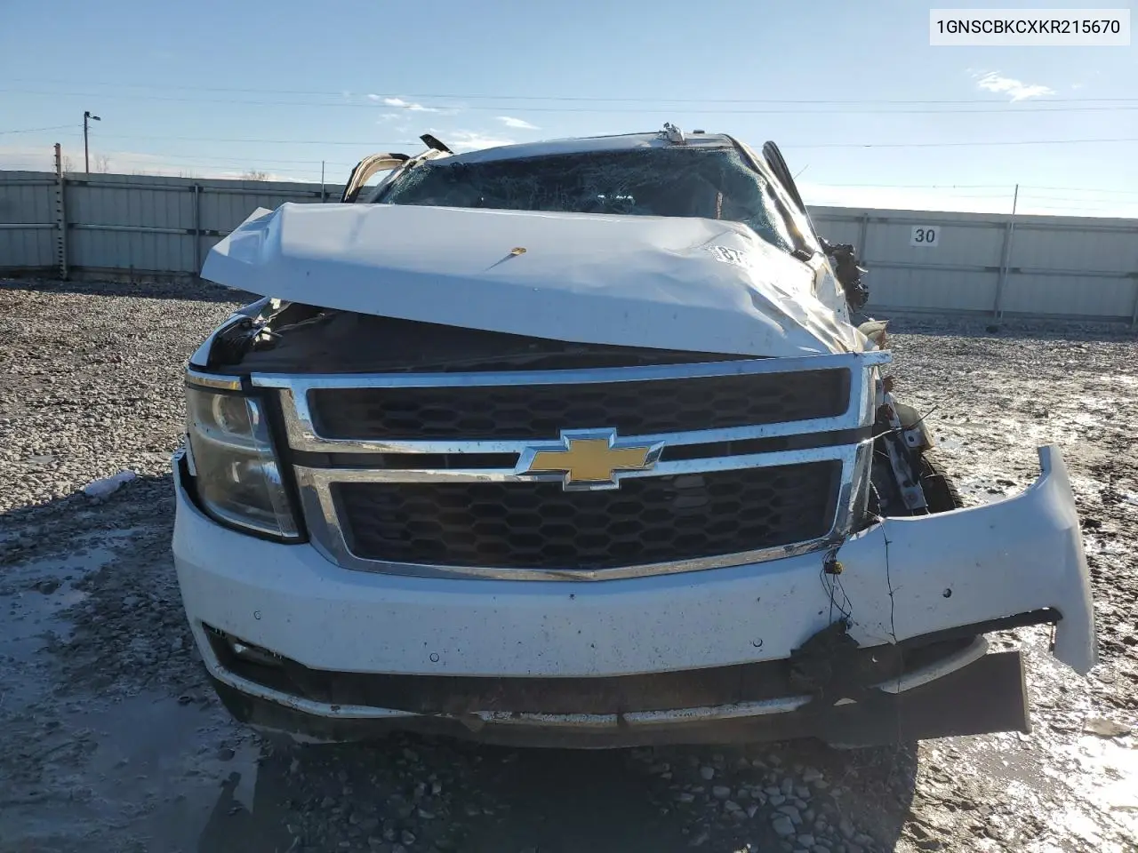 2019 Chevrolet Tahoe C1500 Lt VIN: 1GNSCBKCXKR215670 Lot: 87671055