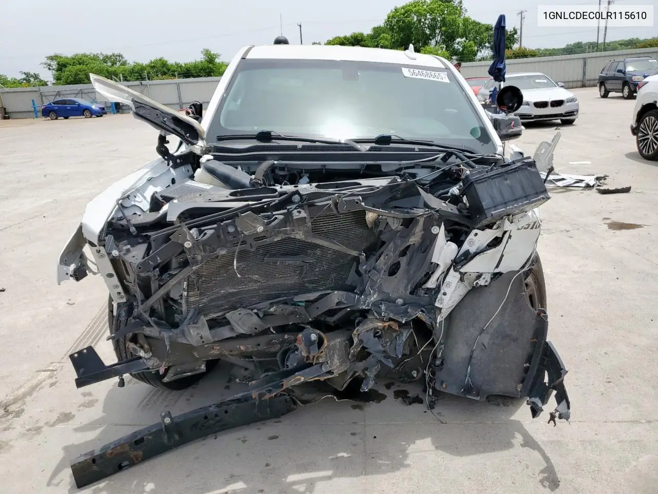 2020 Chevrolet Tahoe Police VIN: 1GNLCDEC0LR115610 Lot: 56468665
