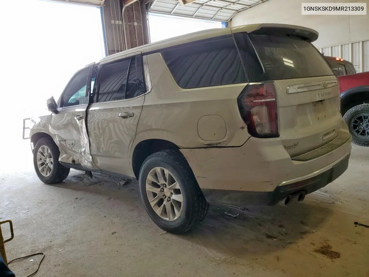 2021 Chevrolet Tahoe K1500 Premier VIN: 1GNSKSKD9MR213309 Lot: 56747575