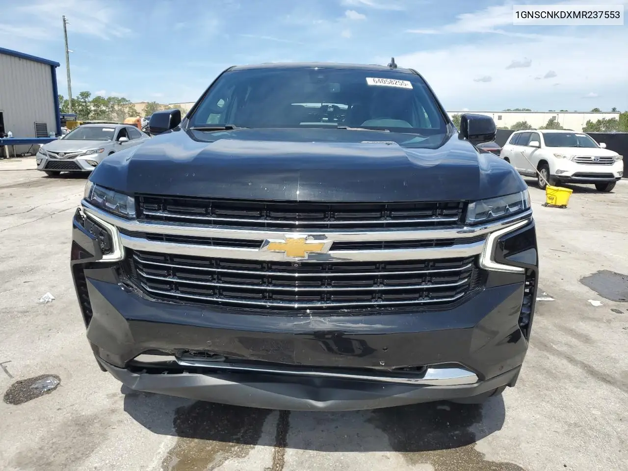 2021 Chevrolet Tahoe C1500 Lt VIN: 1GNSCNKDXMR237553 Lot: 64058255