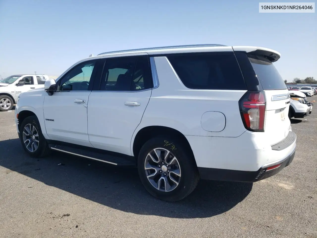 2022 Chevrolet Tahoe K1500 Lt VIN: 1GNSKNKD1NR264046 Lot: 46073284