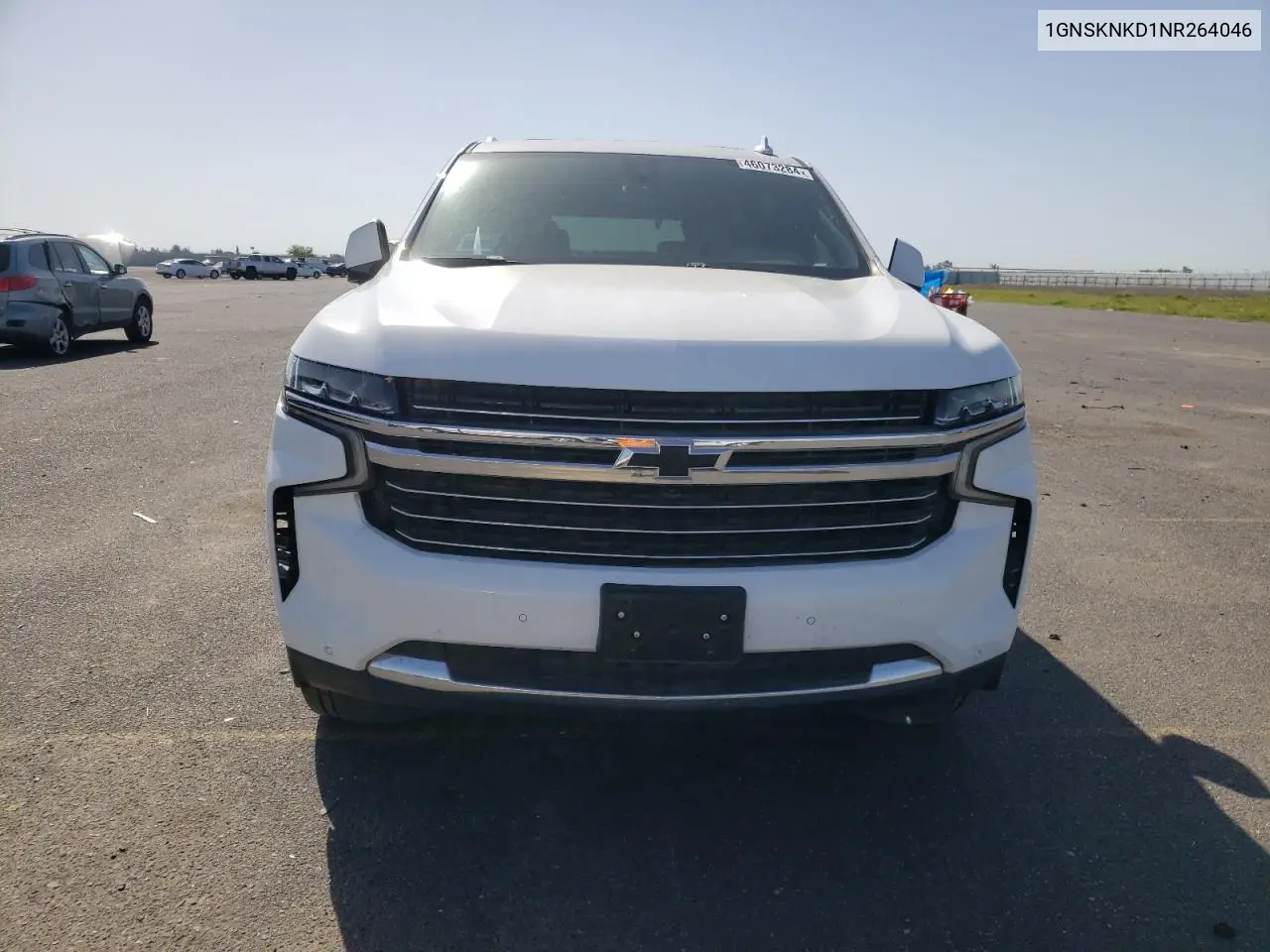 2022 Chevrolet Tahoe K1500 Lt VIN: 1GNSKNKD1NR264046 Lot: 46073284