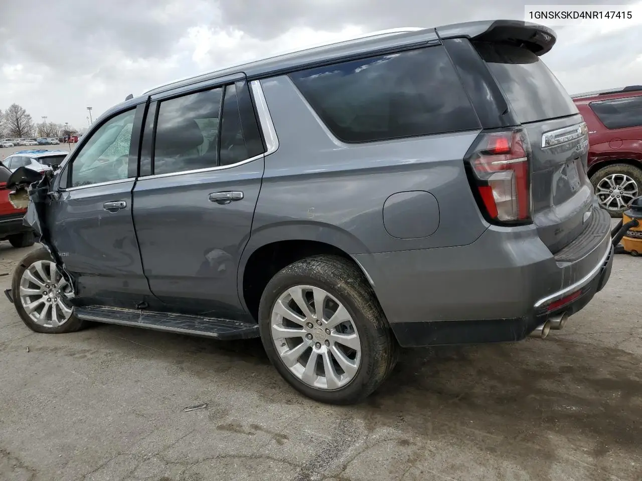2022 Chevrolet Tahoe K1500 Premier VIN: 1GNSKSKD4NR147415 Lot: 49712705