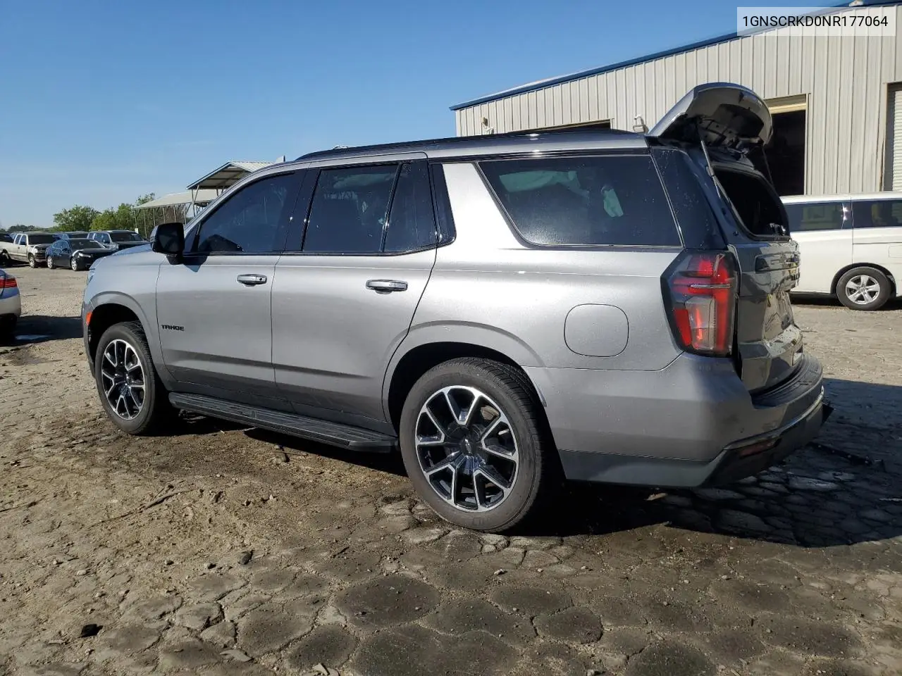 2022 Chevrolet Tahoe C1500 Rst VIN: 1GNSCRKD0NR177064 Lot: 50242115