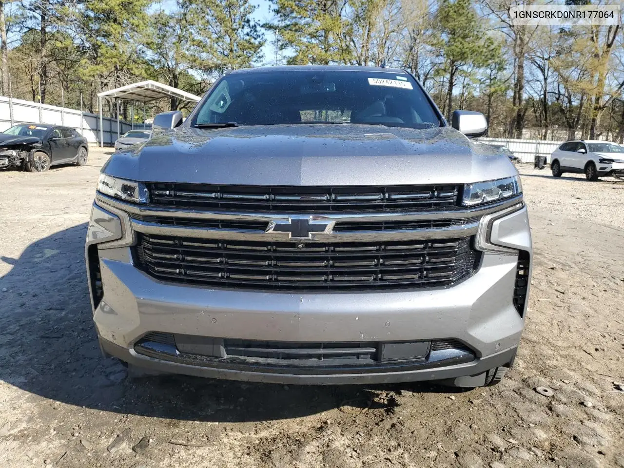 2022 Chevrolet Tahoe C1500 Rst VIN: 1GNSCRKD0NR177064 Lot: 50242115
