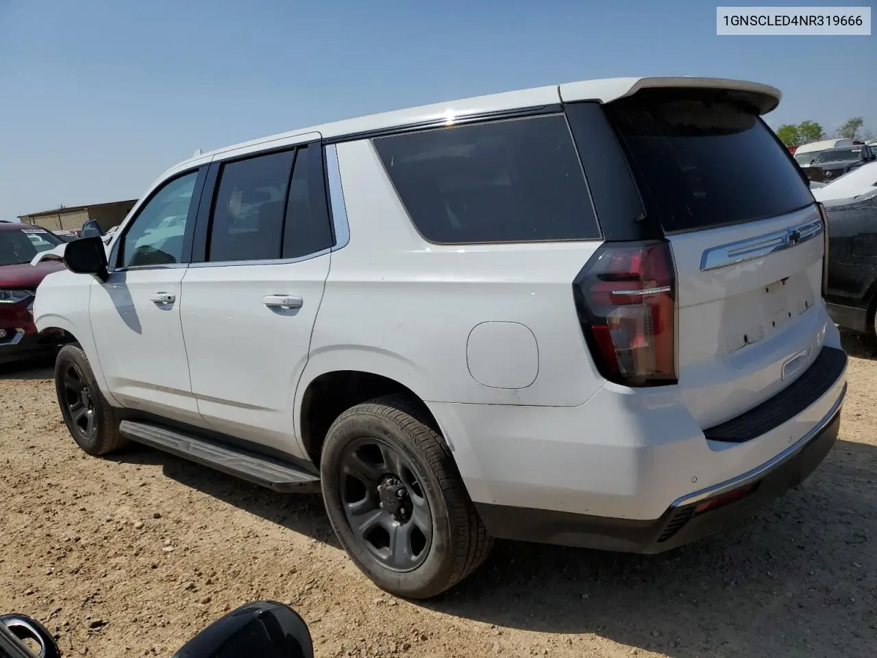 2022 Chevrolet Tahoe C1500 VIN: 1GNSCLED4NR319666 Lot: 50306465