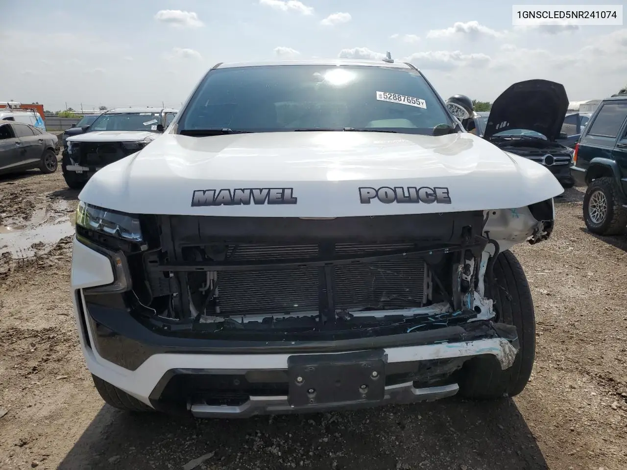 2022 Chevrolet Tahoe C1500 VIN: 1GNSCLED5NR241074 Lot: 52887655