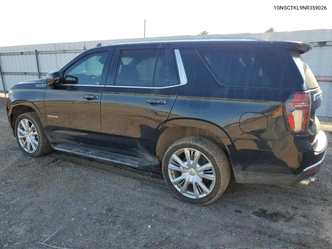 2022 Chevrolet Tahoe C1500 High Country VIN: 1GNSCTKL9NR359026 Lot: 53105405