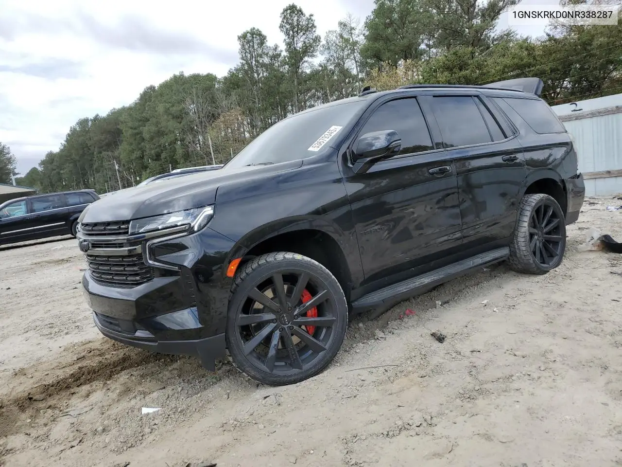 2022 Chevrolet Tahoe K1500 Rst VIN: 1GNSKRKD0NR338287 Lot: 53679345