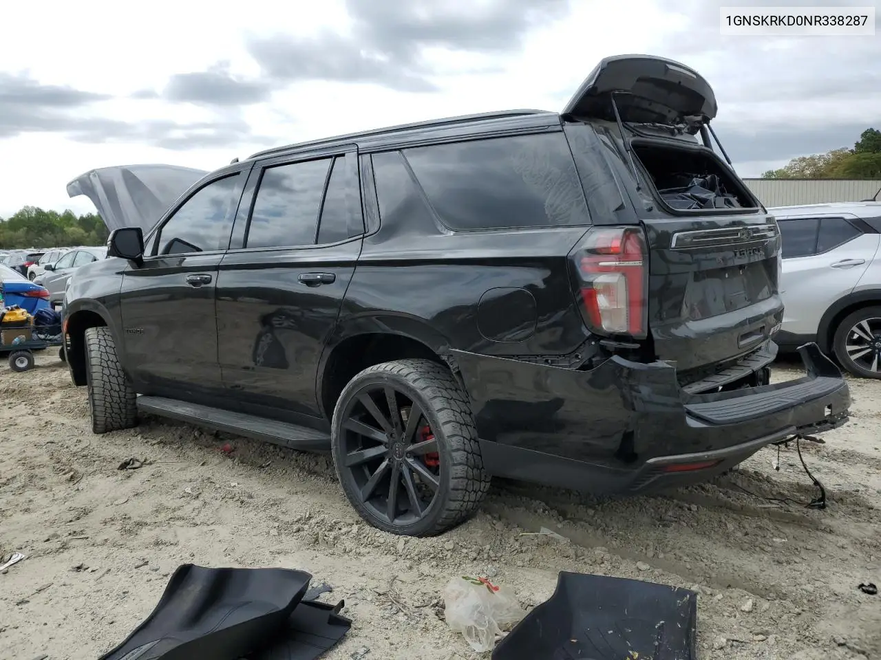 2022 Chevrolet Tahoe K1500 Rst VIN: 1GNSKRKD0NR338287 Lot: 53679345