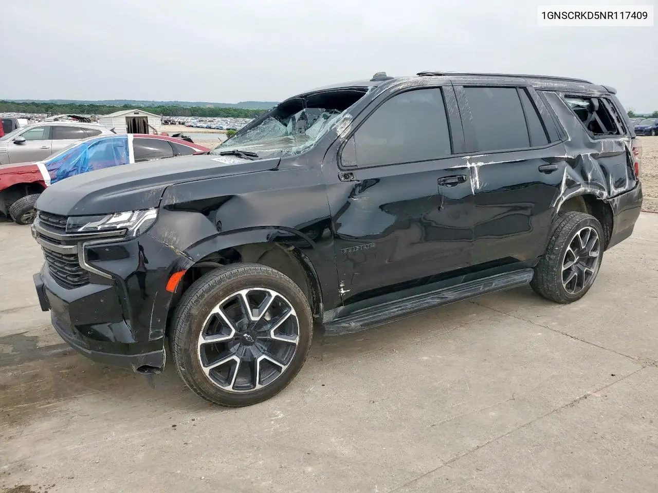 2022 Chevrolet Tahoe C1500 Rst VIN: 1GNSCRKD5NR117409 Lot: 53861925