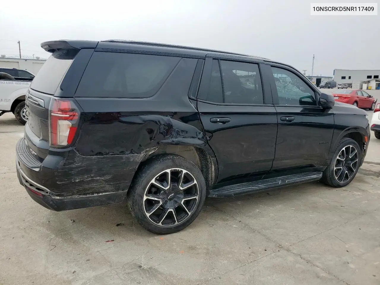 2022 Chevrolet Tahoe C1500 Rst VIN: 1GNSCRKD5NR117409 Lot: 53861925