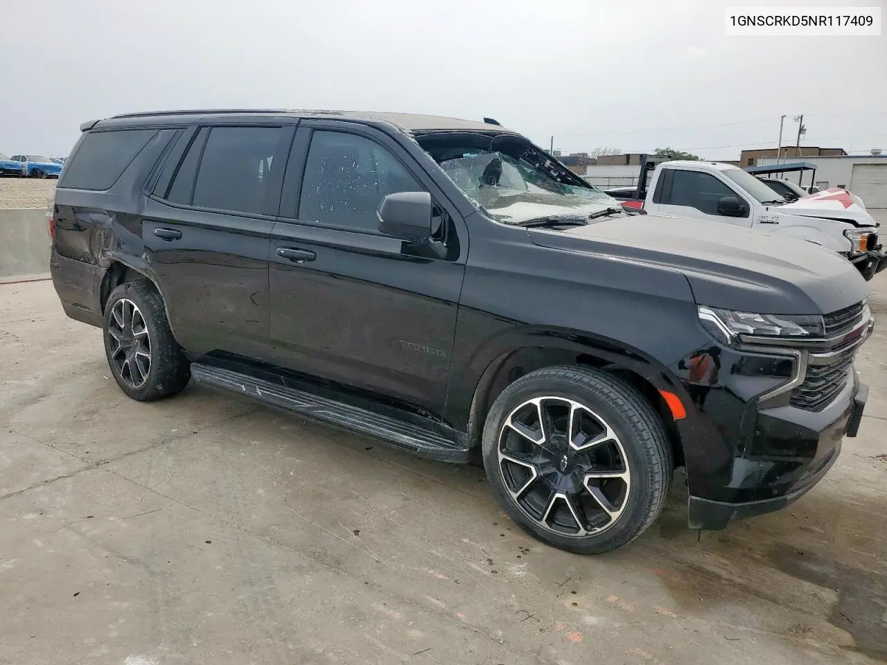 2022 Chevrolet Tahoe C1500 Rst VIN: 1GNSCRKD5NR117409 Lot: 53861925