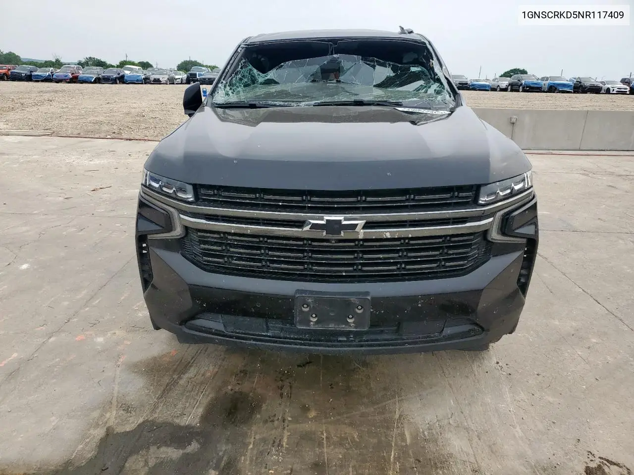 2022 Chevrolet Tahoe C1500 Rst VIN: 1GNSCRKD5NR117409 Lot: 53861925