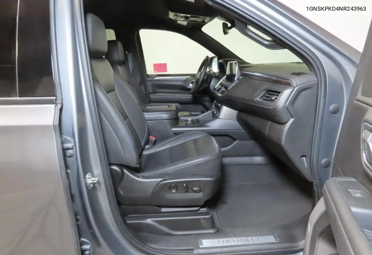 2022 Chevrolet Tahoe K1500 Z71 VIN: 1GNSKPKD4NR243963 Lot: 53908825