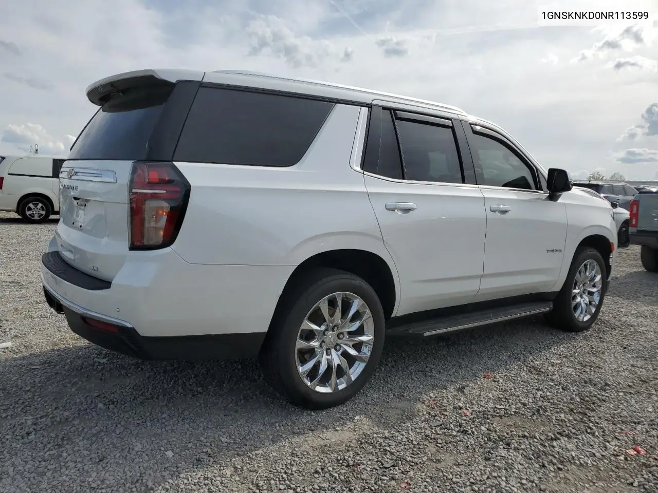 2022 Chevrolet Tahoe K1500 Lt VIN: 1GNSKNKD0NR113599 Lot: 54258795