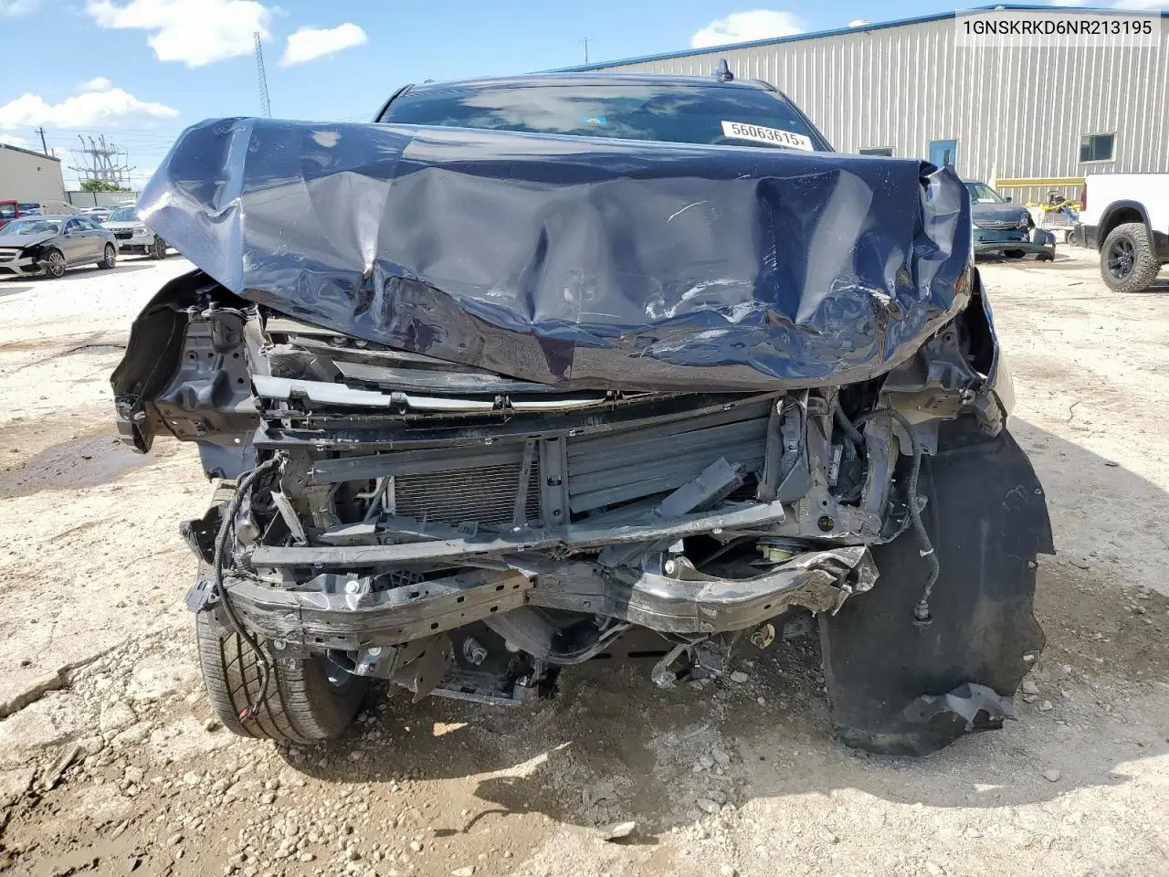 2022 Chevrolet Tahoe K1500 Rst VIN: 1GNSKRKD6NR213195 Lot: 56063615