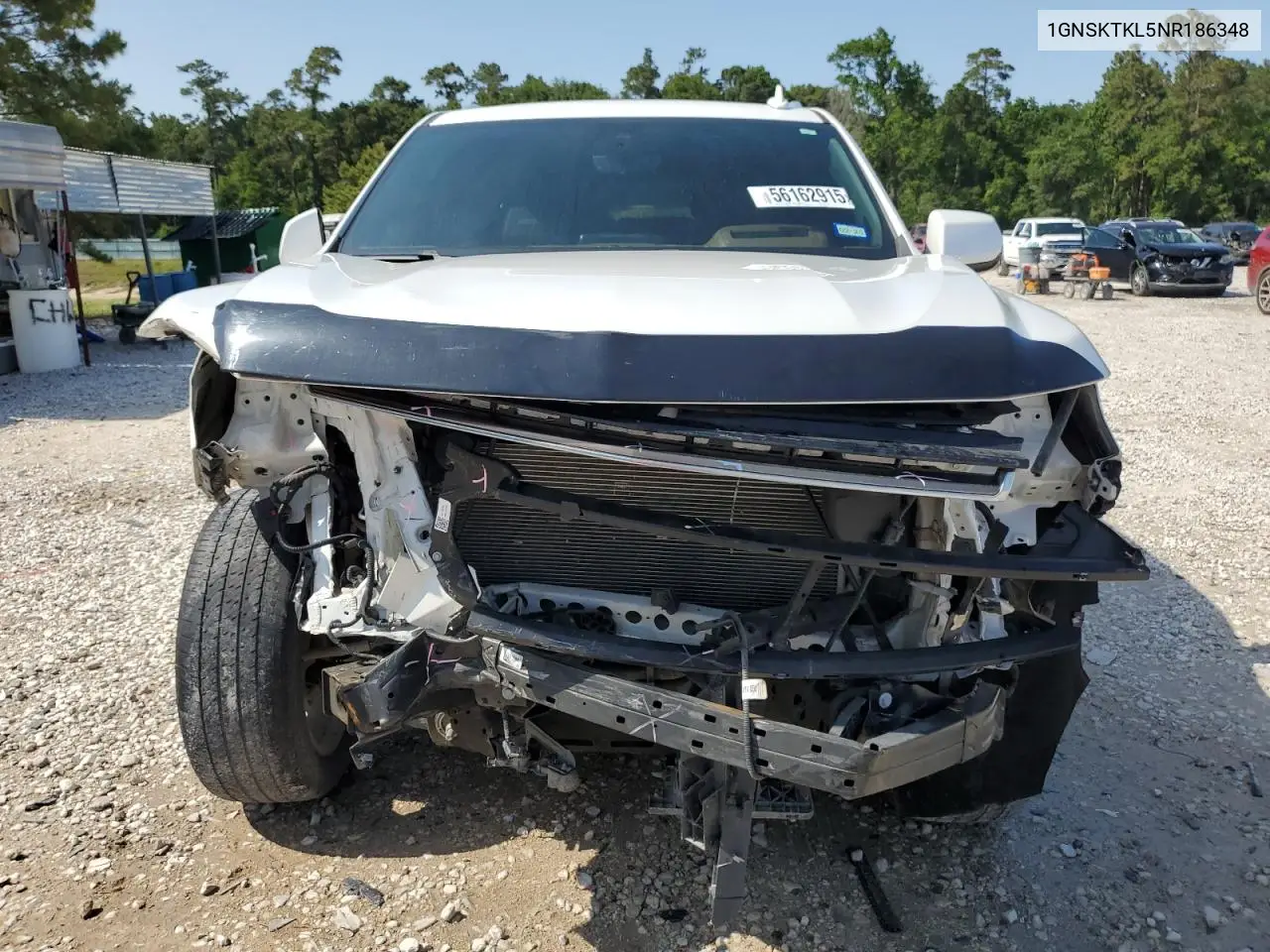 2022 Chevrolet Tahoe K1500 High Country VIN: 1GNSKTKL5NR186348 Lot: 56162915