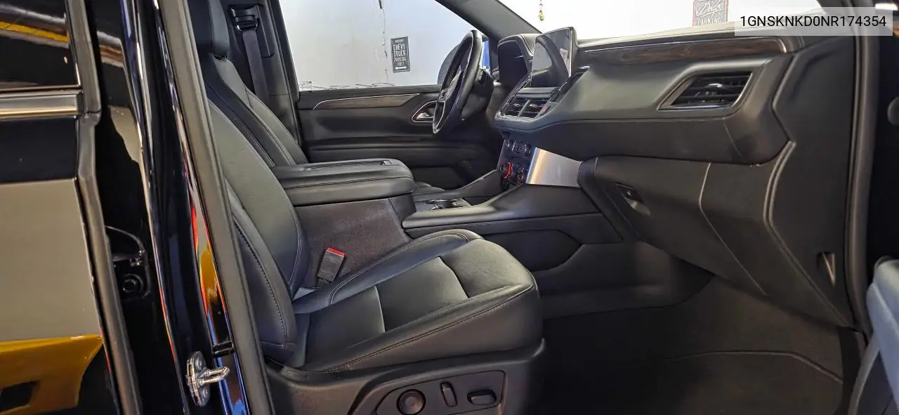 2022 Chevrolet Tahoe K1500 Lt VIN: 1GNSKNKD0NR174354 Lot: 57293485