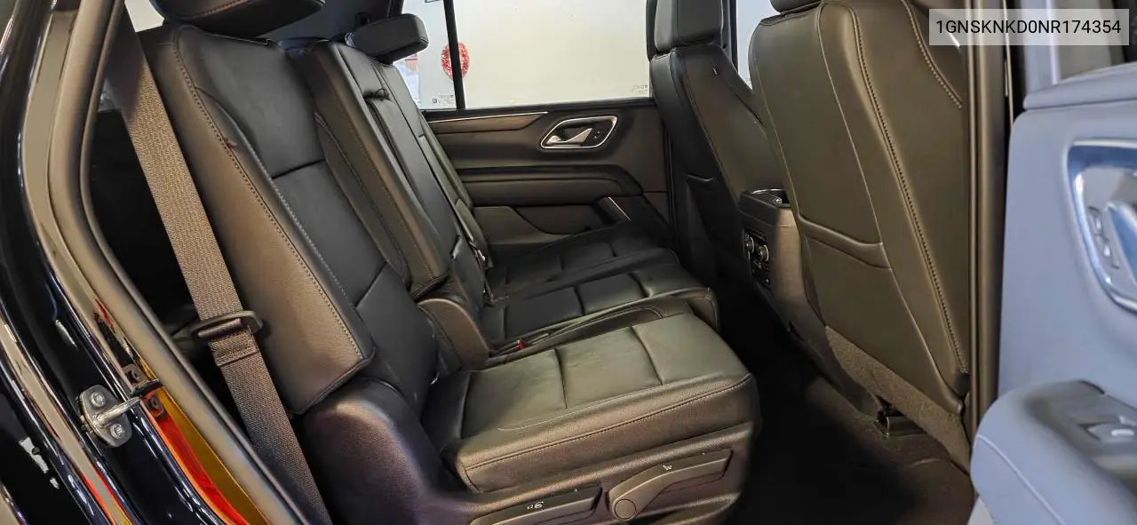 2022 Chevrolet Tahoe K1500 Lt VIN: 1GNSKNKD0NR174354 Lot: 57293485