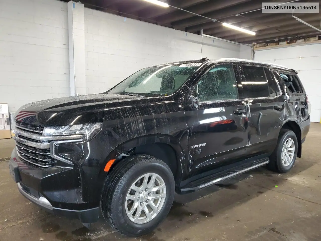 2022 Chevrolet Tahoe K1500 Lt VIN: 1GNSKNKD0NR196614 Lot: 57806285