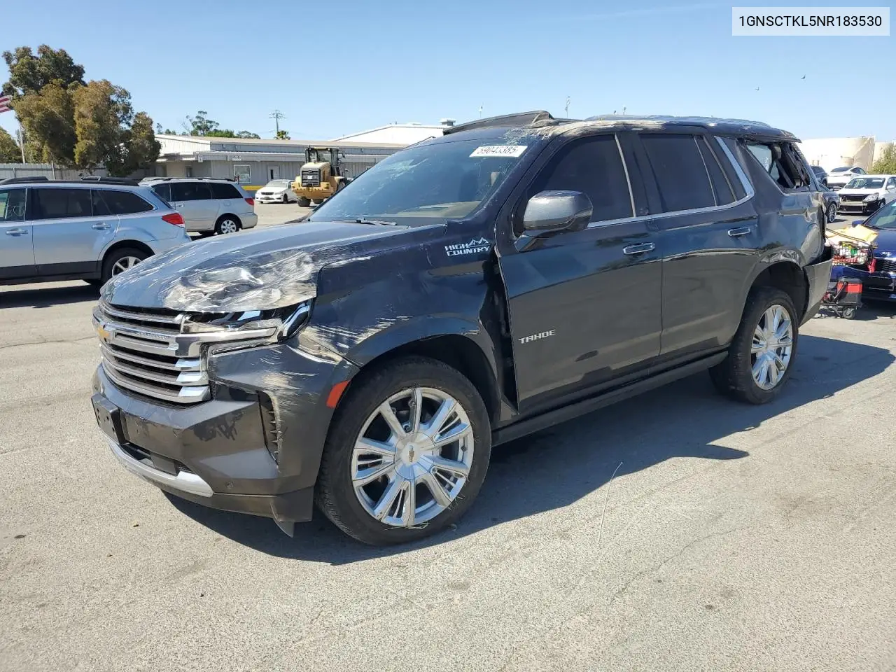 2022 Chevrolet Tahoe C1500 High Country VIN: 1GNSCTKL5NR183530 Lot: 59045385