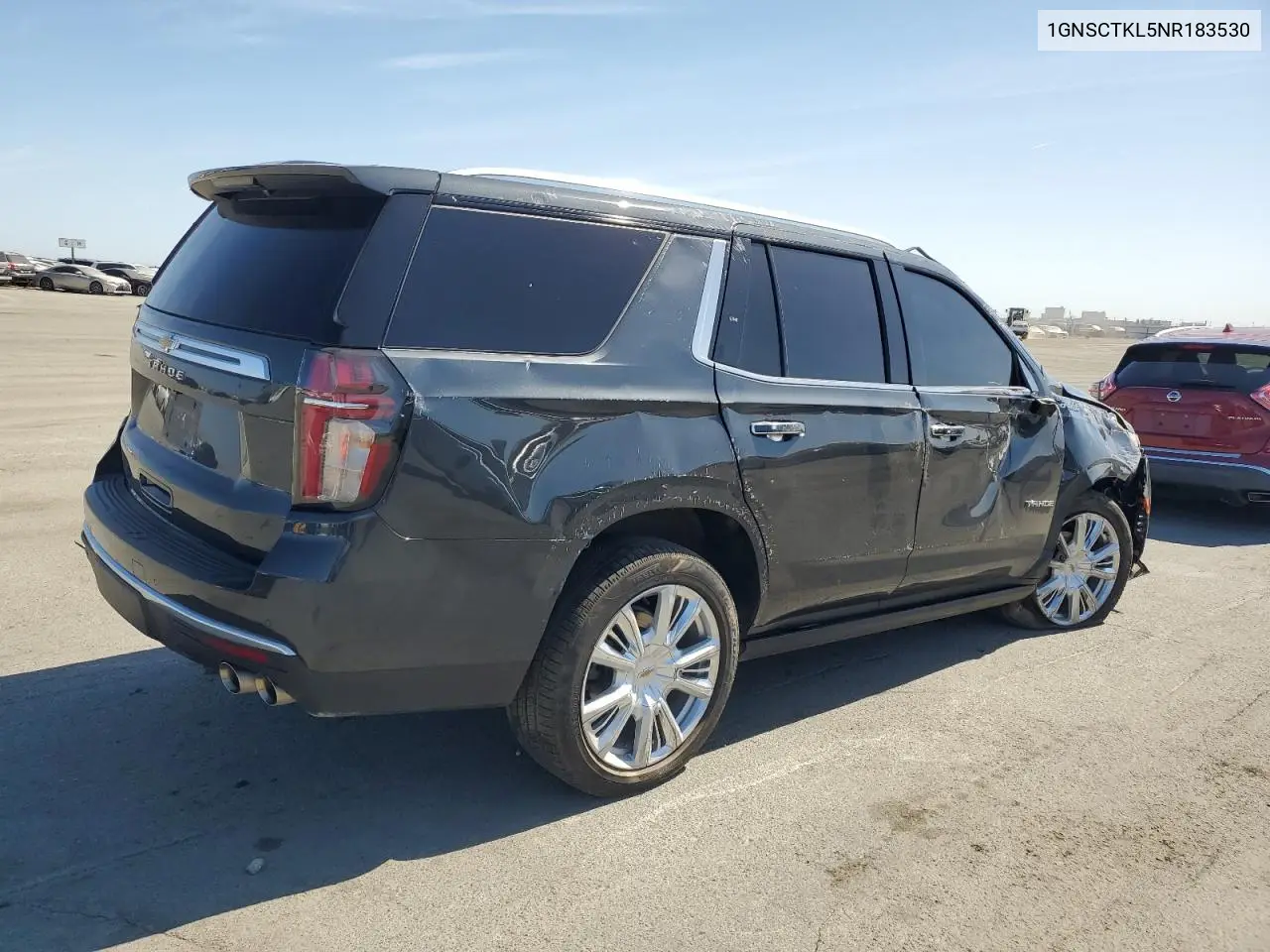2022 Chevrolet Tahoe C1500 High Country VIN: 1GNSCTKL5NR183530 Lot: 59045385