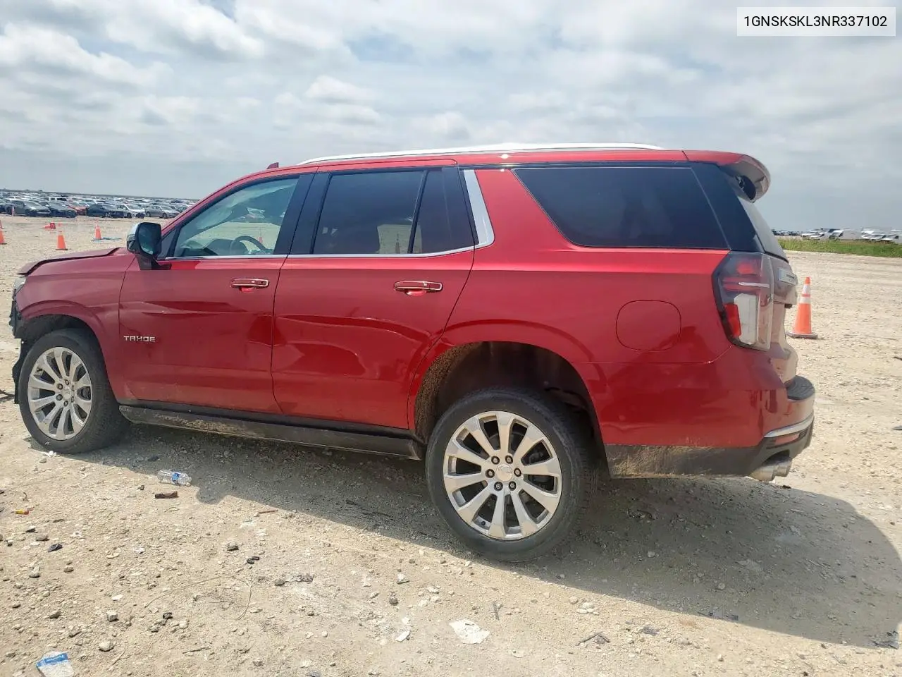 2022 Chevrolet Tahoe K1500 Premier VIN: 1GNSKSKL3NR337102 Lot: 59164885