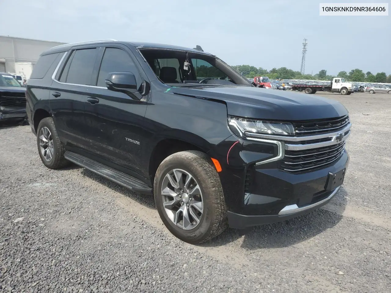 2022 Chevrolet Tahoe K1500 Lt VIN: 1GNSKNKD9NR364606 Lot: 60546015