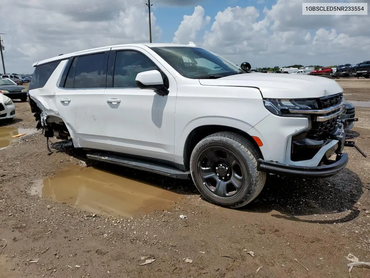 2022 Chevrolet Tahoe C1500 VIN: 1GBSCLED5NR233554 Lot: 61064025