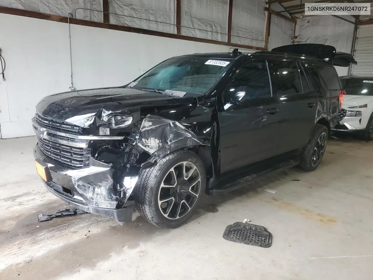 2022 Chevrolet Tahoe K1500 Rst VIN: 1GNSKRKD6NR247072 Lot: 61332835