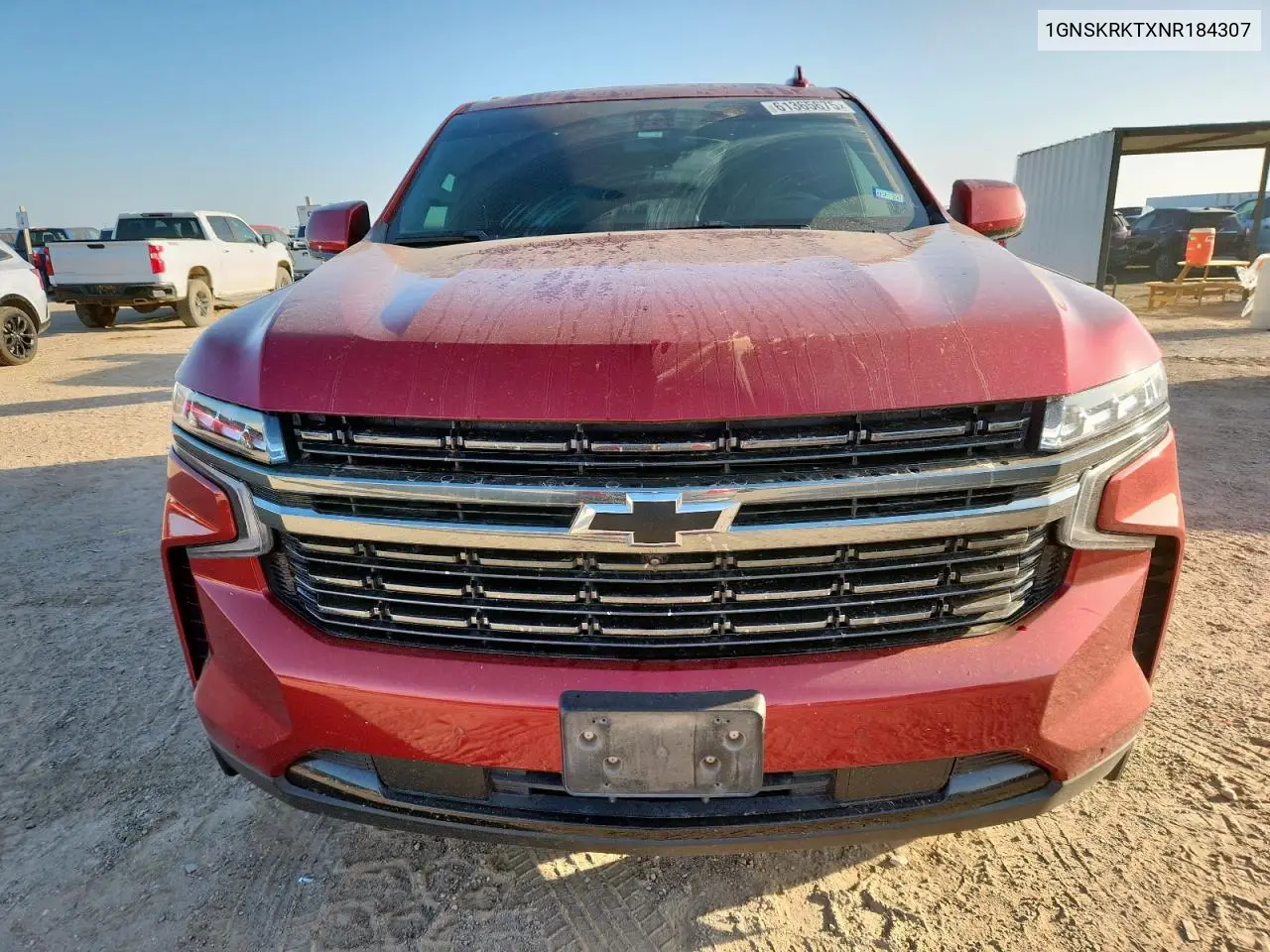 2022 Chevrolet Tahoe K1500 Rst VIN: 1GNSKRKTXNR184307 Lot: 61365675