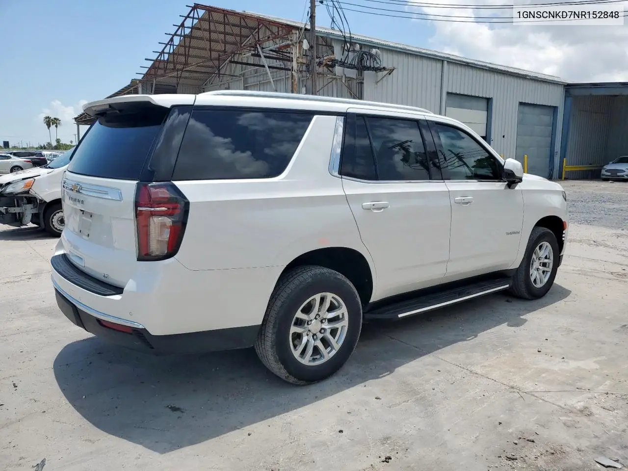 2022 Chevrolet Tahoe C1500 Lt VIN: 1GNSCNKD7NR152848 Lot: 62026515