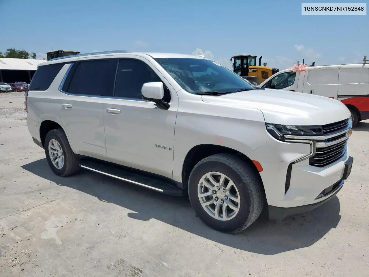 2022 Chevrolet Tahoe C1500 Lt VIN: 1GNSCNKD7NR152848 Lot: 62026515